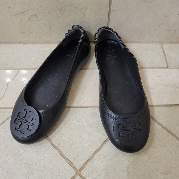 Tory Burch Shoes - Tory burch Minnie Travel Leather Ballet flats size 5.5.